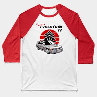 Lancer Evolution 4 Baseball T-Shirt